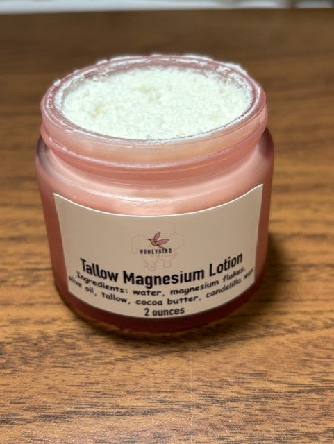 Tallow Magnesium Lotion